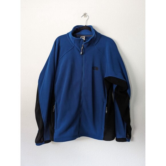 The North‎ Face Mens Blue/Black Shell Full Zip Jacket - Picture 4 of 7